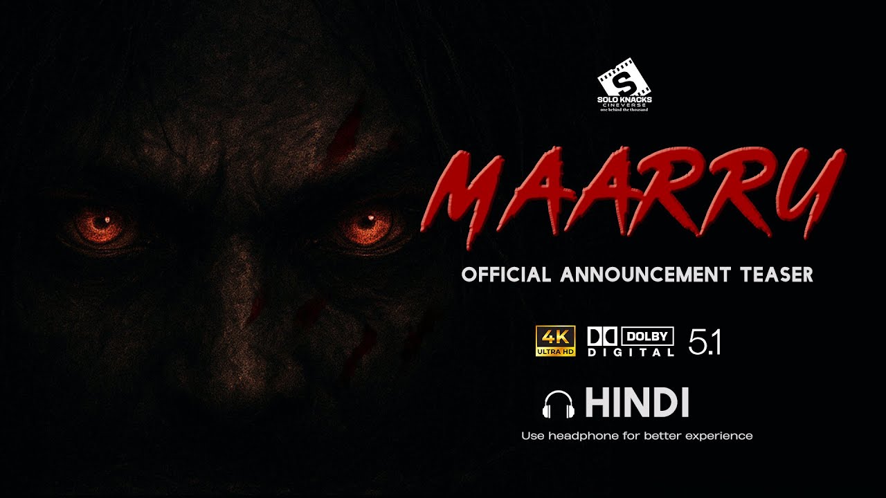 MAARRU – Official Announcement Teaser | Harsh Gogi | New Bollywood Jungle Thriller | Dolby 5.1
