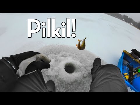 Ahvenpilkillä legendaarisessa paikassa