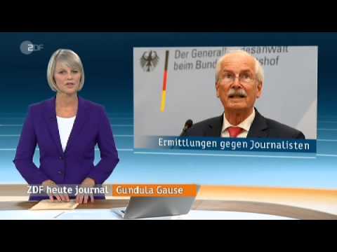 ZDF heute journal - Maaßen contra Range: Streit um Ermittlungen - 2.8.2015
