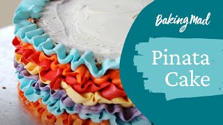 Spread a thin layer of buttercream on the...