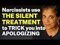 Narcissists Use THE SILENT TREATMENT To MANIPULATE You Into APOLOGIZING
