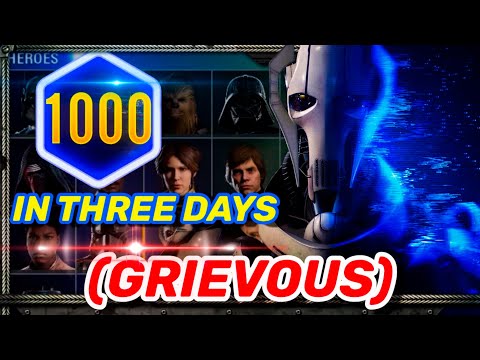 How To MAX General Grievous In THREE DAYS!!! (Or less... ( ͡° ͜ʖ ͡°)