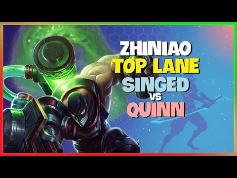 Rank 1 Singed Masterclass: ZhiNiao Challenger Gameplay Engsub