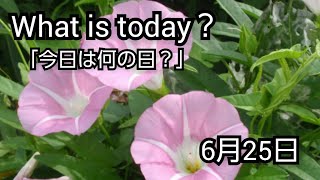 【What is today?】今日は何の日?(0625)|YouTube掲示板《ヒントストック》