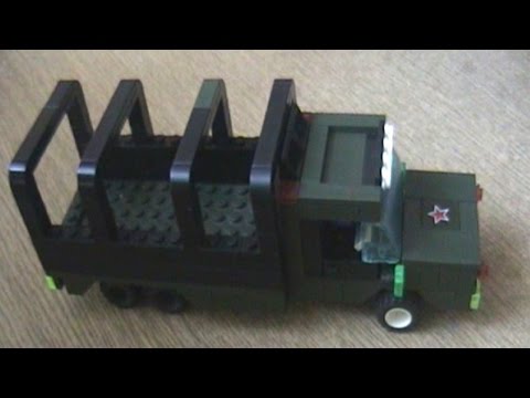 Военный грузовик из LEGO