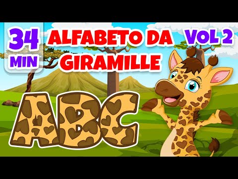 Alfabeto da Giramille Vol.2 - 34 min | Desenho Animado Musical
