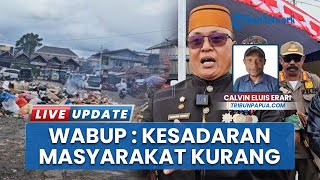 Buruknya Kesadaran Warga Jaga Lingkungan di Nabire, Sampah Berserangan Sepajang Jalan Kota