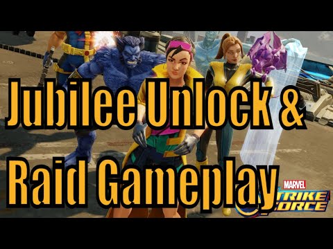 Jubilee Unlock, Red Stars, Kit & T4s + U7.3 Gameplay! - Marvel Strike Force
