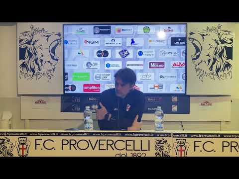 PRO VERCELLI - PERGOLETTESE 1-1 | MISTER MASSIMO PACI