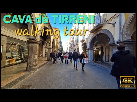 ✨️Cava dè Tirreni,  Italy 2023✨️🇮🇹  [ 4K HDR ]  Walking Tour  #travel  #italy   #walkingtour
