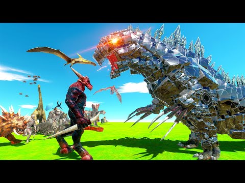 GODZILLA Takes on EVERY Unit - Animal Revolt Battle Simulator