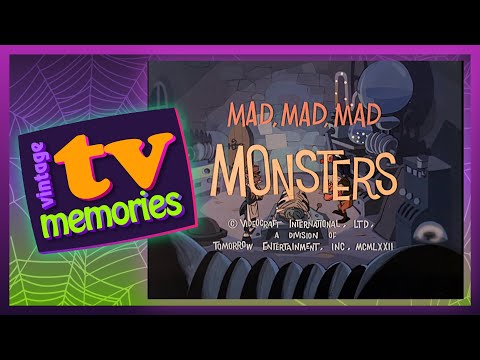 1972 - Rankin Bass - Mad Mad Mad Monsters (4K AI Upscale)