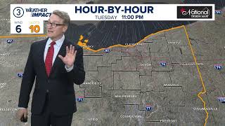 Cleveland area weather forecast: Warm and dry again for Wednesday, and a heat wave is on the way