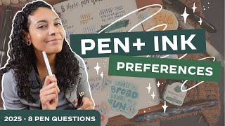 1 Ink for Life, A Pen you MUST Own, How I Choose Currently Inked, and More ✨ #8morepenquestions