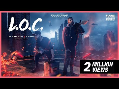 Poster loc lyrics – rap demon x karma | line of control