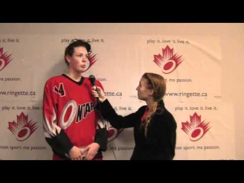 CRC2012 - Shauna Simpson - London U16 - Post Game Interview