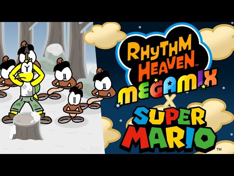 Rhythm Heaven Final Remix, but with Mario characters (リズム天国ファイナルリミックス、ただしマリオのキャラクターが登場)