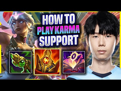 LEARN HOW TO PLAY KARMA SUPPORT LIKE A PRO! - GEN.G Lehends Plays Karma SUPPORT vs Lux! |