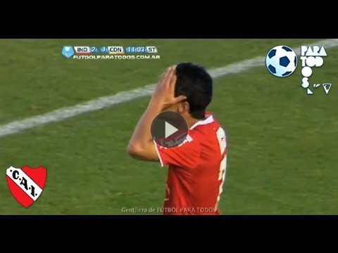 Casi hace otro golazo. Independiente - Crucero. Fecha 13. Torneo Primera B Nacional. FPT