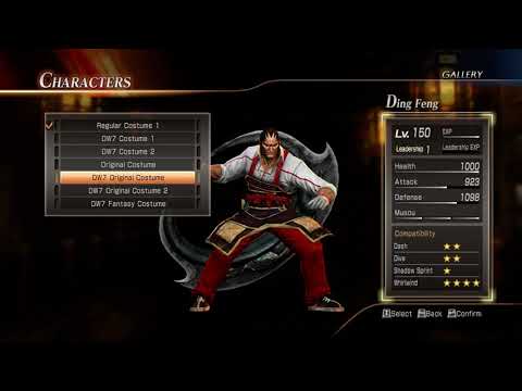 DYNASTY WARRIORS 8 Xtreme Legends Complete Edition All Characters & Costumes Models