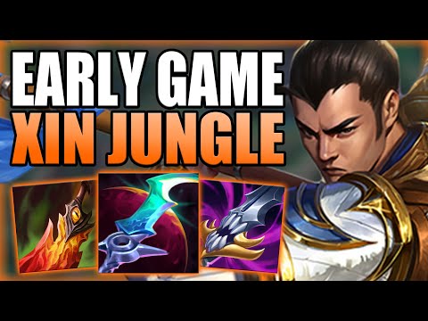 THIS XIN ZHAO JUNGLE BUILD ABSOLUTELY DESTROYS THE EARLY GAME! - Best Build/Runes League of Legends