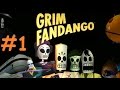Grim Fandango remastered прохождение часть 1 на Русском (Видео ...