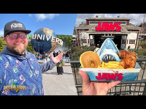 Universal Studios Japan 2024 | JAWS The Ride & The BEST Parade EVER | Osaka Food | Universal Studios