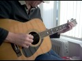 Acoustic Blues Guitar - Sitting in the Rain - John Mayall Cover