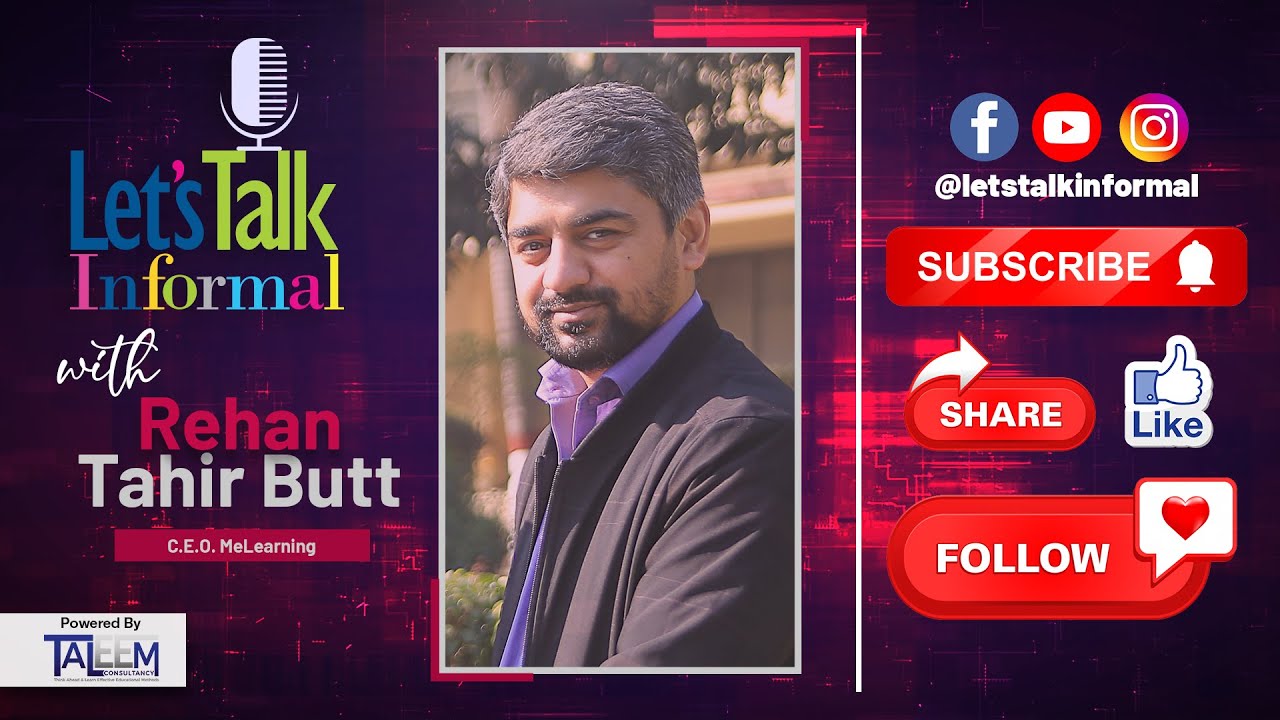 Rehan Tahir Butt - Co-Founder and CEO of MeLearning