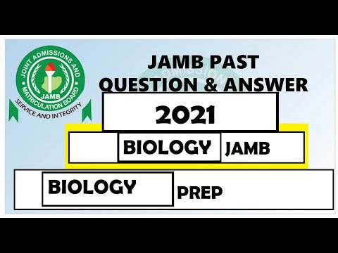 JAMB 2021 PAST QUESTIONS AND ANSWERS PREP