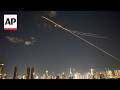 Iron Dome intercepts rocket salvos in skies above Jerusalem and Tel Aviv