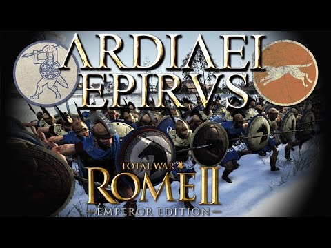 Ardiaei vs Epirus - Rotating and Refusing Flanks - Rome 2 Total War