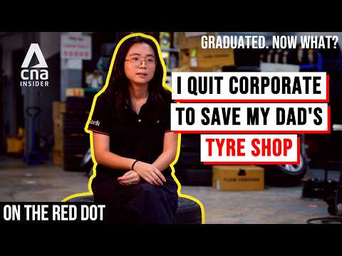 NUS Graduate To Tyre Mechanic: 