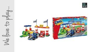 preview picture of video 'Speelgoed uitpakken en opbouwen van een Unico Cars for Kids Race set, EAN 8000796085641'