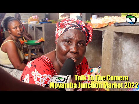 Talk To The Camera - Moyamba Junction Market 2022 - Sierra Leone