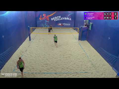 09:55 D. Kliuiev / O. Bielikov - A. Antonenko / Y. Babych 12.11.2022 | Winners Beach Volleyball