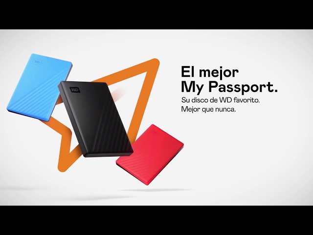 WD My Passport 2TB USB 3.1 Vermelho video