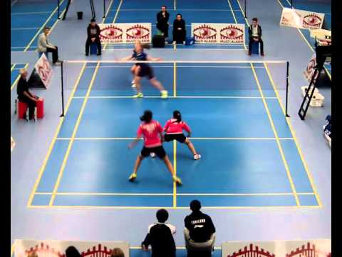 Karlsson Emma, Magnusson Johanna  (SWE) vs Chamnaktan Pattarnan, Sudjaipraparat Kwanchanok (THA)