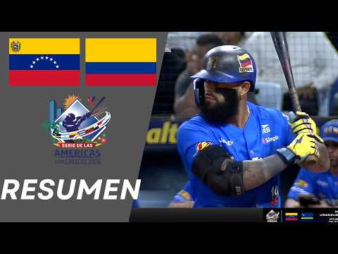 Colombia vs Venezuela Full Match Highlights |  Serie de las Américas 2026 | Baseball