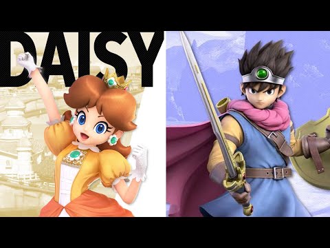 SUPER SMASH BROS ULTIMATE: DAISY VS HERO