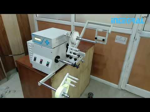 Lwm01 1s single spindle coil winding machine