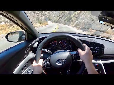 2021 Hyundai Elantra N Line 6MT - POV Test Drive (Binaural Audio)