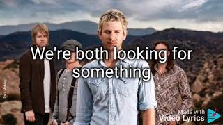 First Time - Lifehouse Lyrics