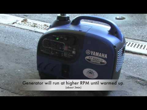 Yamaha EF1000iS overview