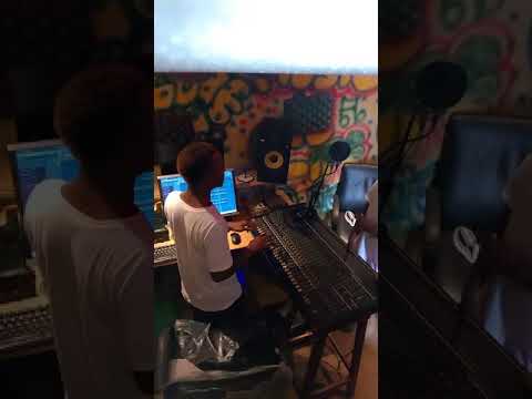 Genius on the beat studio session with shikki