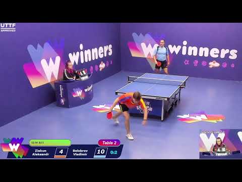 WINners CUP table 2  02.11 Ziakun Aleksandr - Belobrov Vladimir  11:45