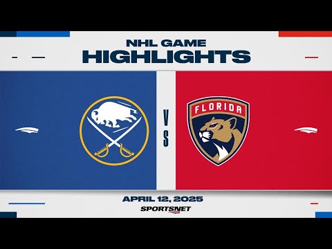 NHL Highlights | Sabres vs. Panthers - April 12, 2025