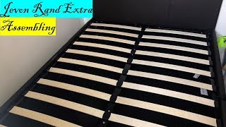 How to Assemble Ottoman Storage Side gas Lift Bed Frame | Complete guide | DIY