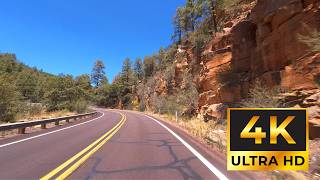 Winding Down to the Verde Valley: Payson to Camp Verde 4K 60fps | High-Desert Highway Drive