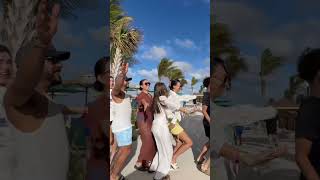 This was such a mess but.. FIREBALLLL (tag who you see) #fyp #foryou #royalcarribeancruise #bahamas